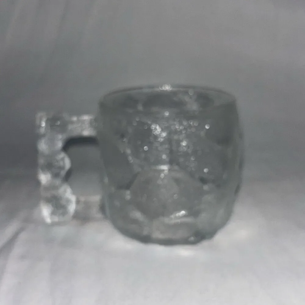 McDonald’s Flintstones Collectible Glass Mug Made in USA 1996 Vintage